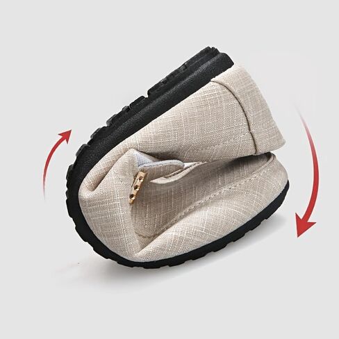 Men's Solid Canvas Loafers, Casual Comfy Slip On Shoes Flat Shoes for Men's Outdoor Footwear in Saudi Arabia