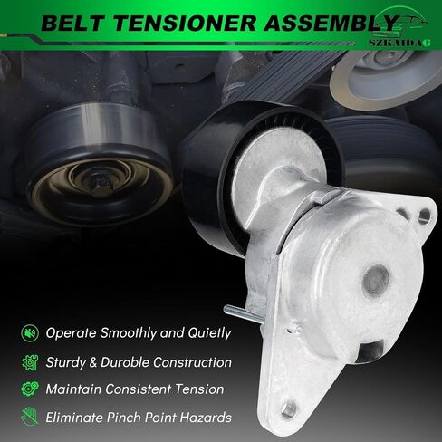 Belt Tensioner Assembly with Pulley for:-Mercedes-Benz Cl600 2001-2014 S600 2001-2017 Sl600 2004-2009 Sl65 Amg 2005-2017 for:-Maybach S600 2016-2017 5.5l 5.8l 6.0l OE# 1372000270 A1372000270 in Saudi Arabia