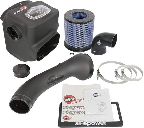aFe POWER Momentum HD Cold Air Intake System w/Pro 10R Filter, #50-76105, Black in Saudi Arabia