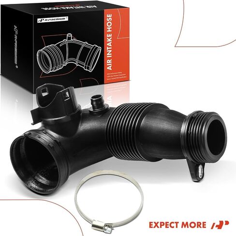 A-Premium Engine Air Cleaner Intake Hose W/Clamps Compatible with BMW 320i, 320i xDrive, 328i, 328i GT xDrive, 328i xDrive, X5, 528i, 528i xDrive, X3, 428i, 428i Gran Coupe, X1, 228i, X4, Z4 in Saudi Arabia