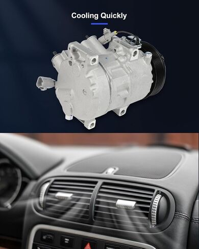 ضاغط مكيف الهواء ECCPP مع قابض 2007-2011 مناسب لسيارة Toyota Camry 3.5L 2005-2012 مناسب لسيارة Toyota Avalon 3.5L تكييف وضاغط للهواء تبريد سريع 7 أخاديد in Kuwait
