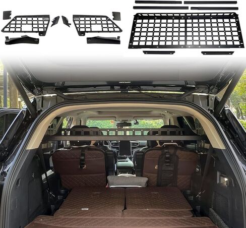 for Ford Explorer 2020-2024 Car Trunk Rack Shelf Luggage Storage Panel Organizer Car Accessories in Kuwait