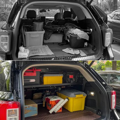 for Ford Explorer 2020-2024 Car Trunk Rack Shelf Luggage Storage Panel Organizer Car Accessories in Kuwait