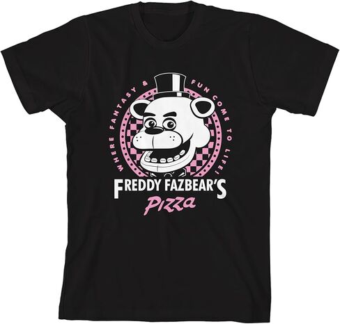 Girls Five Nights at Freddy's Short-Sleeve T-Shirt in Saudi Arabia