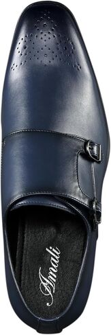 Amali Tucker - Mens Dress Shoes - Double-Monkstrap Shoes for Men - Designer Mens Shoes in Saudi Arabia