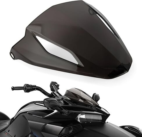 PSLER Spyder F3 Gauge Spoiler Cover Tinted Gauge Support Gauge Shield Cover Gauge Protector Fit for Spyder F3 F3-S 2015-2023 Accessories Replace #219400531 Smoked in Saudi Arabia