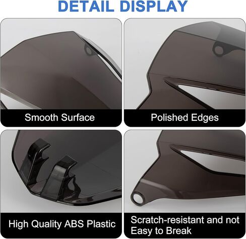 PSLER Spyder F3 Gauge Spoiler Cover Tinted Gauge Support Gauge Shield Cover Gauge Protector Fit for Spyder F3 F3-S 2015-2023 Accessories Replace #219400531 Smoked in Saudi Arabia