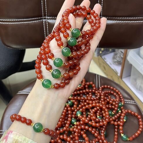 Beaded Bracelets for Women,Stretch Healing Crystal Bracelet Natural Stone Gemstone Jewelry Gifts in Saudi Arabia