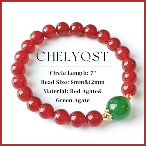 Beaded Bracelets for Women,Stretch Healing Crystal Bracelet Natural Stone Gemstone Jewelry Gifts in Saudi Arabia
