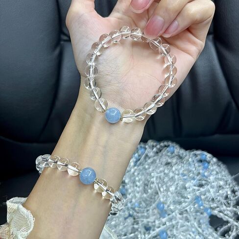 Beaded Bracelets for Women,Stretch Healing Crystal Bracelet Natural Stone Gemstone Jewelry Gifts in Saudi Arabia