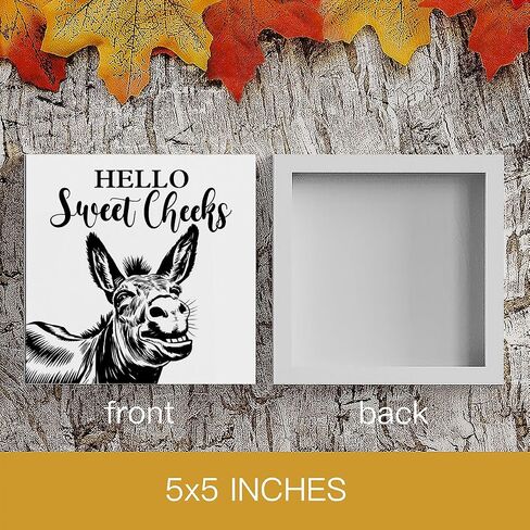 Fall Wooden Box Sign Desk Decor, 5.1 X 5.1 Inch Autumn Wood Sign for Tiered Tray Decor for Home Living Room Harvest Day Thanksgiving Tabletop Decor-Blessed Pumpkin in Saudi Arabia