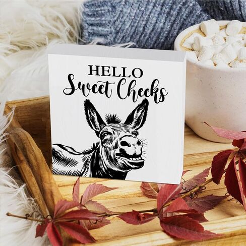 Fall Wooden Box Sign Desk Decor, 5.1 X 5.1 Inch Autumn Wood Sign for Tiered Tray Decor for Home Living Room Harvest Day Thanksgiving Tabletop Decor-Blessed Pumpkin in Saudi Arabia