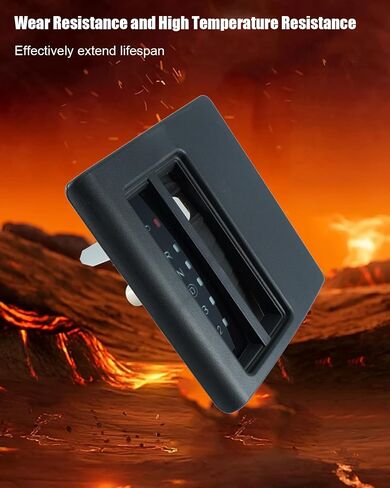 Automatic Floor Shift Indicator Bezel Trim Fit for Jeep Cherokee XJ 1997 1998 1999 2000 2001, Replace 55115615 5EK03TRM in Saudi Arabia