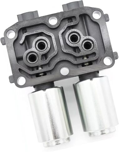 Transmission Dual Linear Solenoid Compatible For Honda Compatible For Accord CRV Acura 99210 28260-PRP-014 Black Transmission Solenoid Valve in Saudi Arabia
