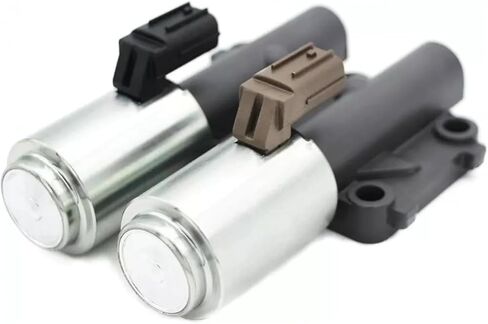 Transmission Dual Linear Solenoid Compatible For Honda Compatible For Accord CRV Acura 99210 28260-PRP-014 Black Transmission Solenoid Valve in Saudi Arabia