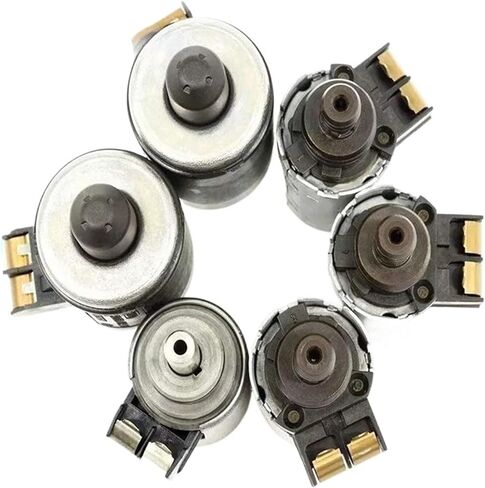 6Pcs 722.6 Automatic Transmission Solenoids Set Compatible For Benz S350 5-Speed Gearbox A1402770398 A1402770435 A1402770535 in Saudi Arabia