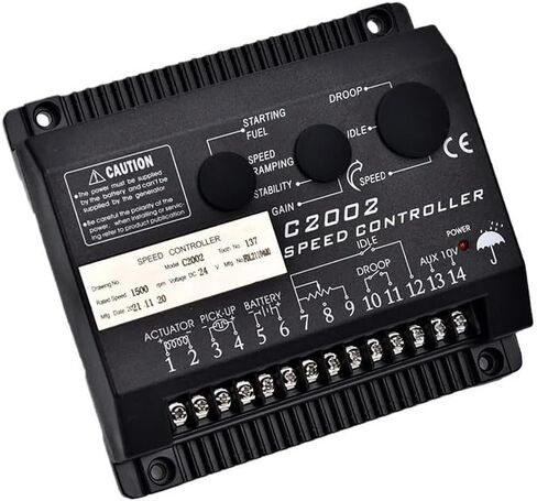Controller C2002 Governor Speed Control Board For Electrogeno Generator Parts in Saudi Arabia