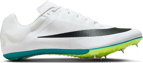 مسامير الركض Zoom Rival للمضمار والميدان من نايكي (FZ9663-102، أبيض/تنوب ساطع/أخضر فابور/أسود) in Saudi Arabia