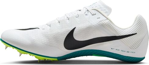 مسامير الركض Zoom Rival للمضمار والميدان من نايكي (FZ9663-102، أبيض/تنوب ساطع/أخضر فابور/أسود) in Saudi Arabia