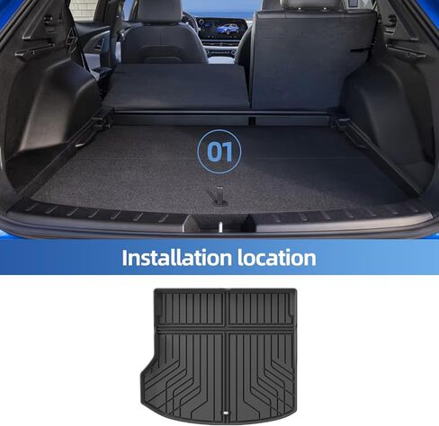 SMABEE Cargo Liner for Chevy Equinox EV 2025 All Weather Cargo Mat Trunk Mat Accessories TPE Car Interior Black in Saudi Arabia