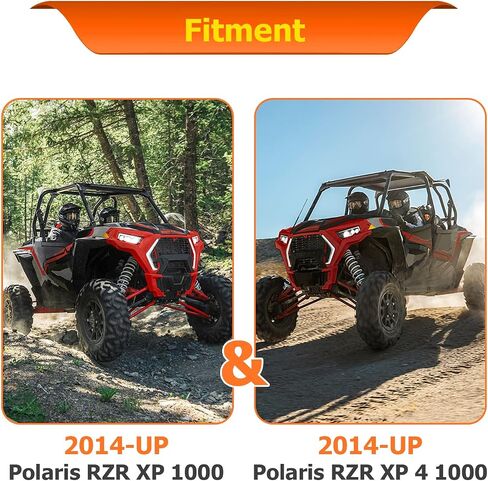 WeiSen UTV 2" Rear Receiver Hitch Compatible with Polaris RZR XP 1000 2014-2025 in Saudi Arabia