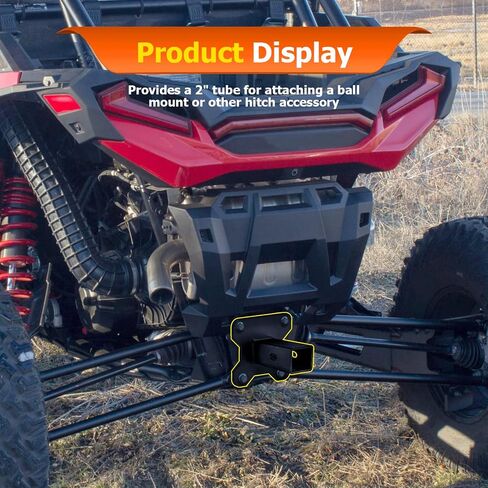 WeiSen UTV 2" Rear Receiver Hitch Compatible with Polaris RZR XP 1000 2014-2025 in Saudi Arabia