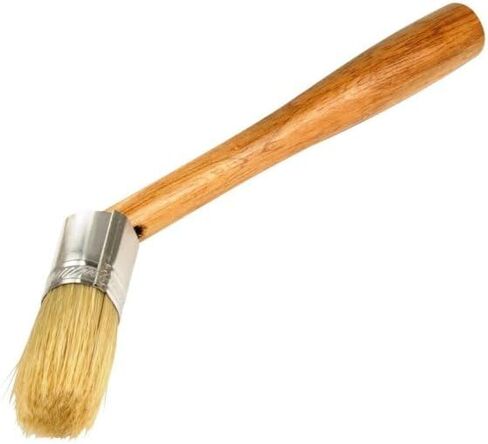 Steelman Euro Lube Applicator Brush, Angled, Stiff Bristles, for Paste-Style Tire Mounting Lubricants in Saudi Arabia