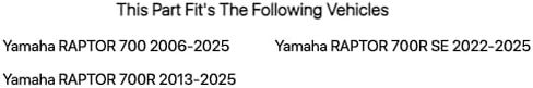 مجموعة تغيير الزيت Tusk 4-Stroke Yamalube Hi-Perf. الاصطناعية 10W-40 لياماها رابتور 700R SE 2022-2025 in Saudi Arabia
