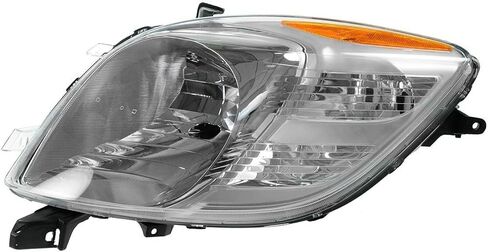 2 Piece Headlight Assembly Set Driver & Passenger Side Compatible with 2007-2008 Toyota Yaris Hatchback TO2502170 TO2503170 in Saudi Arabia