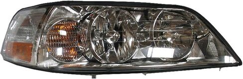 2 Piece Headlight Assembly Set Driver & Passenger Side Compatible with 2003-2004 Lincoln Town Car FO2502184 FO2503184 in Saudi Arabia