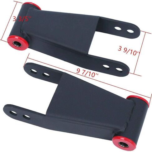 2"-3" Drop Lowering Shackles Adjustable Leveling Kit LUCK000173 in Saudi Arabia