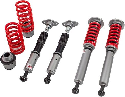 Godspeed MRS1489 MonoRS Coilover Suspension Lowering Kit, 32 Damping Adjustment, Ride Height Adjustable, compatible with Maserati Ghibli RWD (M157) 2013-22 in Saudi Arabia