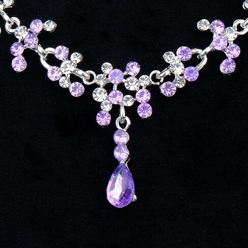 Women Jewelry Set Tiara Set with Earrings and Necklace Gold Gothic Rhinestone Bridesmaid Jewelry Set for Wedding Costume Hair Accessories, Mother's Day Gifts in Saudi Arabia