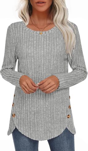 TAOHUADAO 2025 سترات الخريف النسائية كم طويل تونك القمم كلا الجانبين أزرار ديكور Sweatershirts يغطي الرجل in Kuwait