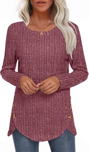 TAOHUADAO 2025 سترات الخريف النسائية كم طويل تونك القمم كلا الجانبين أزرار ديكور Sweatershirts يغطي الرجل in Kuwait
