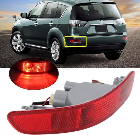 Bumper Side Marker Lamp,Left Rear Bumper Reflector 8352A005 For Outlander 2007-2012 Tail Light in Saudi Arabia
