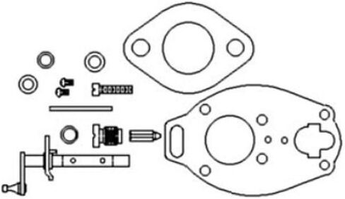 RAParts 361525R92 يناسب طقم المكربن ​​الأساسي لجرار FARMALL IH 300 350 400 450 361525R92 in Saudi Arabia