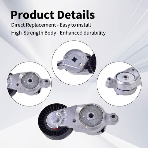 Drive Belt Tensioner 39106 Fit for Toyota Camry 2012-2017, Highlander 2009-2018, RAV4 2009-2018, Lexus NX300h 15-18, Sienna Venza Scion tc L4 2.5L Pulley Tensioners in Saudi Arabia