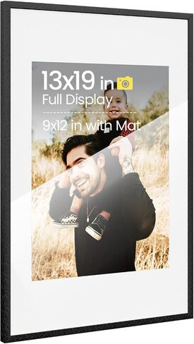 إطار معدني من الألومنيوم مقاس 4x6 من Heimlove، إطار صورة ذهبي مقاس 3.5x5 مع حصيرة أو 4x6 بدون حصيرة لعرض سطح الطاولة والتركيب على الحائط، تتضمن أدوات تعليق على الحائط in Kuwait