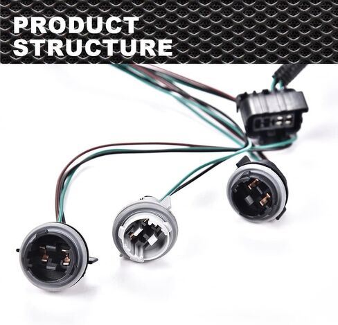 Tail Light Wiring Harness Assembly Rear Lights Compatible with 2007-2014 Chevy Silverado 1500 2500 3500HD/2007-2014 GMC Sierra 3500HD (Right Side) in Saudi Arabia