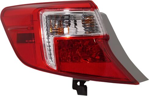 ضوء خلفي Garage-Pro متوافق مع Toyota Camry 2012-2014 يتم تركيبه على هالوجين الجسم مع لمبة (مصابيح) جانب السائق، خارجي TO2804114 in Saudi Arabia
