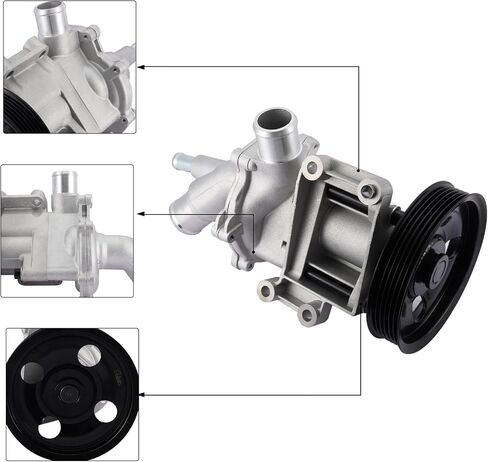 AW9474 Water Pump (1.6L Only) For Mini Cooper 2002 2003 2004 2005 2006 2007 2008 115-2240 in Saudi Arabia