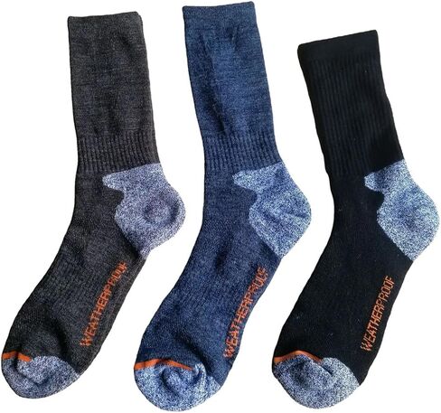 Mens Merino Wool Socks Cycling Moisture Wicking Outdoor Hiking Cushion Crew Socks Woolen Sock Thermal Warm Breathable in Saudi Arabia
