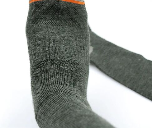 Mens Merino Wool Socks Cycling Moisture Wicking Outdoor Hiking Cushion Crew Socks Woolen Sock Thermal Warm Breathable in Saudi Arabia
