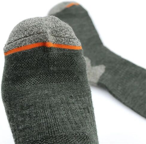 Mens Merino Wool Socks Cycling Moisture Wicking Outdoor Hiking Cushion Crew Socks Woolen Sock Thermal Warm Breathable in Saudi Arabia