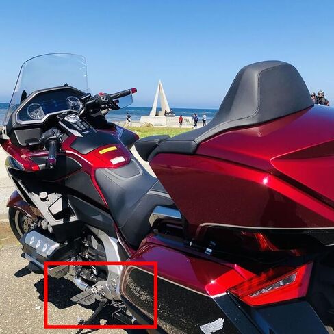 Motorcycle Front Footpeg Rider Peg Footrest Replacement for Honda GoldWing GL1800 Tour DCT 2018-2024 Driver Front Footboards Floorboard in Saudi Arabia