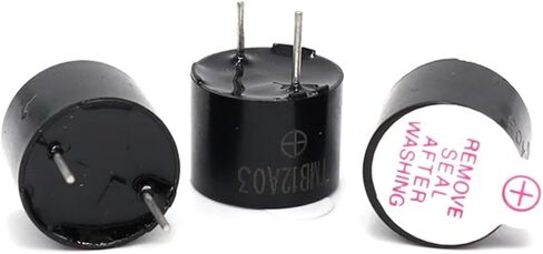 10pcs/lot 3V 12095 Active Buzzer Magnetic Long Continous Beep Tone Alarm Ringer 12x9.5mm Active Piezo Buzzers TMB12A03 in Saudi Arabia