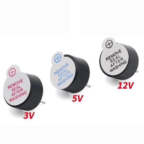 10pcs/lot 3V/5V/12V 12065 Active Integrated Buzzer Alarm Electromagnetic Universal Buzzer Speaker 12 * 6.5MM TMB12065(10pcs TMB12065-3V) in Kuwait