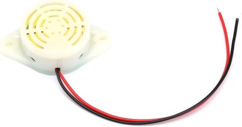 SFM-27 3-24V 12V 95DB صفارة نشطة عالية ديسيبل صفارة إلكترونية إنذار متقطع / مستمر (أبيض مستمر) in Saudi Arabia