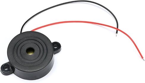 SFM-27 3-24V 12V 95DB صفارة نشطة عالية ديسيبل صفارة إلكترونية إنذار متقطع / مستمر (أبيض مستمر) in Saudi Arabia